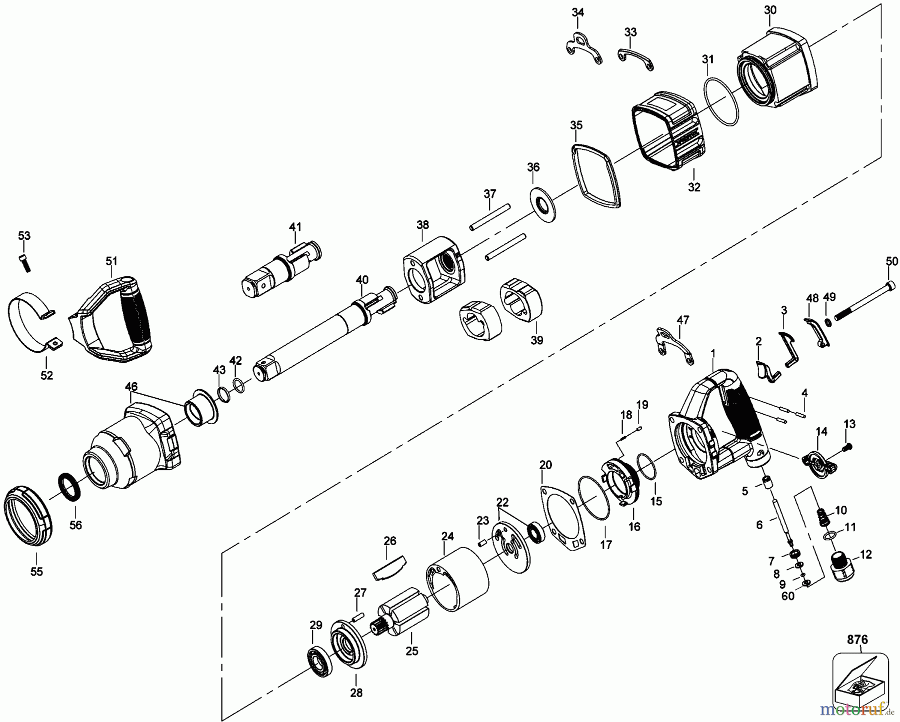  PROTO Divers PR 1 IN IMPACT WRENCH IN- J199WD-6 Seite 1