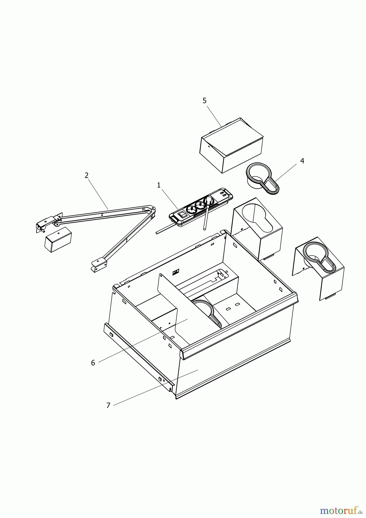  FACOM STORAGE SCHUBLADENSCHRANK JLS2-MBSPOWERBS Seite 1