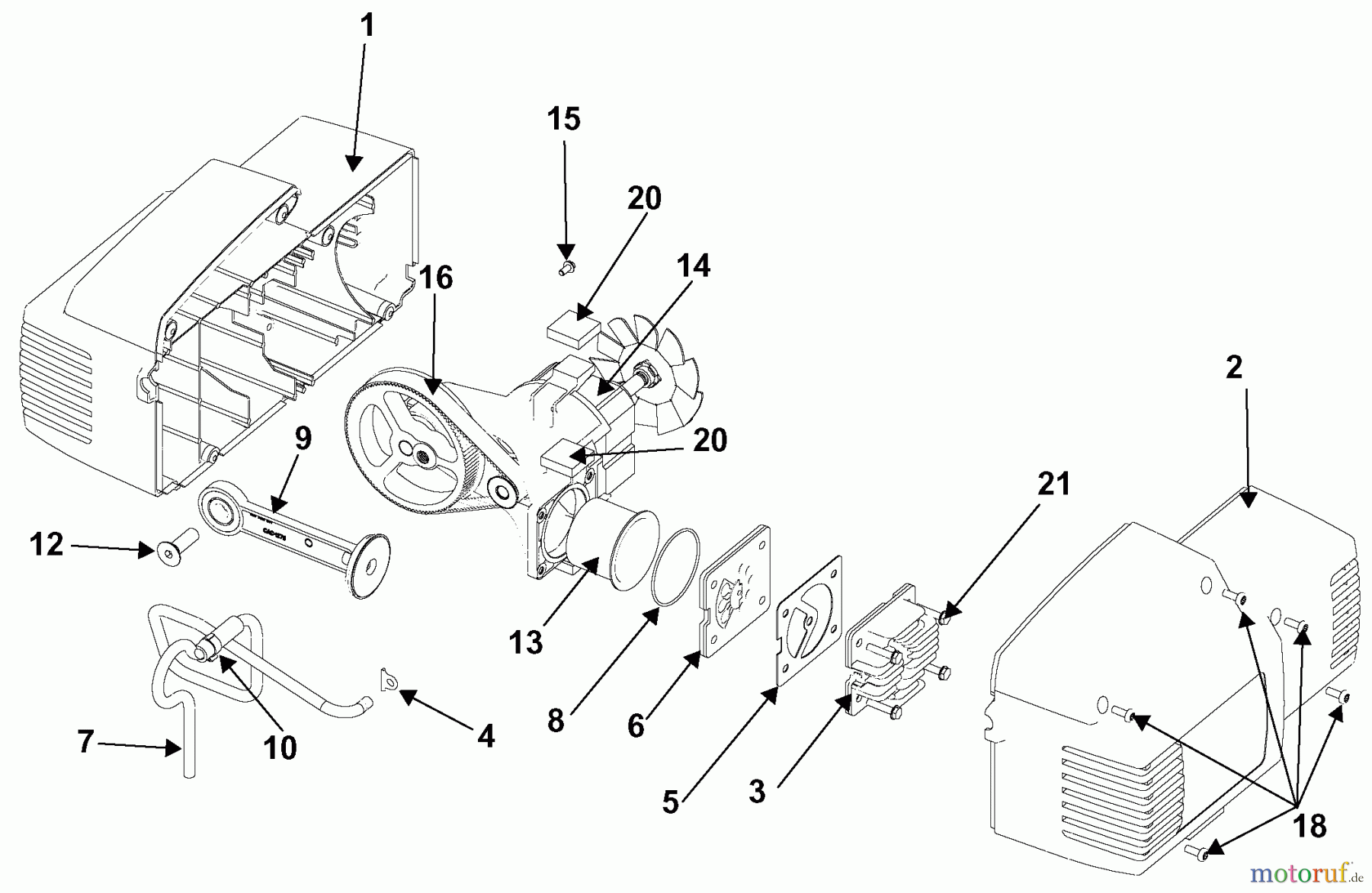 OEM Black und Decker Divers A 2.0HP 0G NT UM 1STG 120 EXFAC200 Seite 2