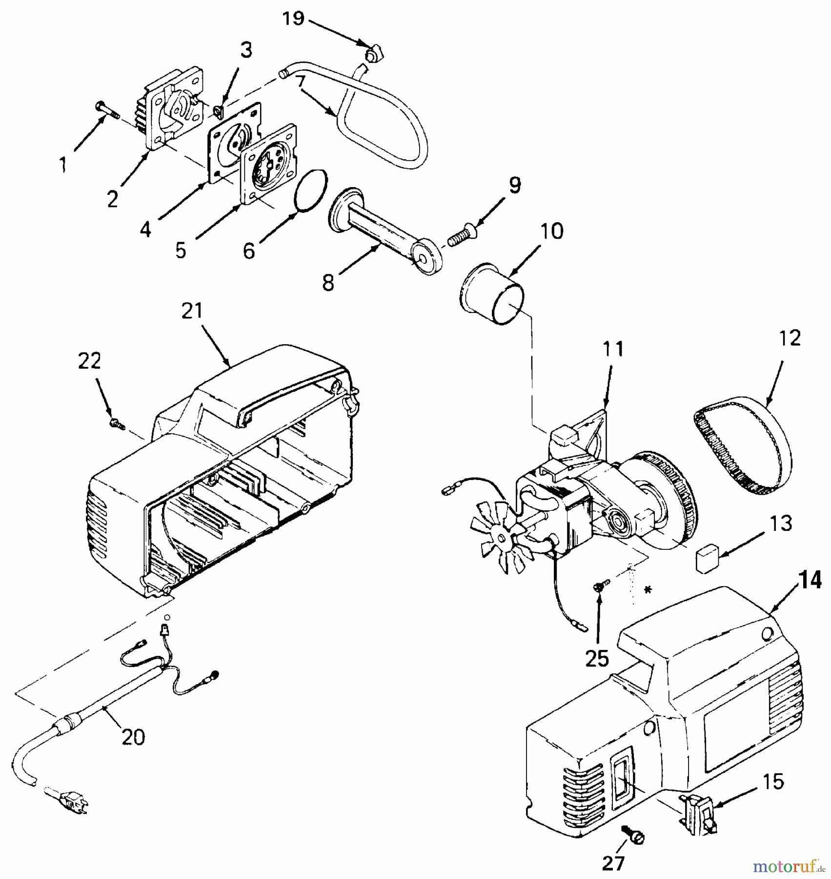  OEM Black und Decker Divers A 2.0HP 3G HD UM 1STG 120 EXFAC23 Seite 2