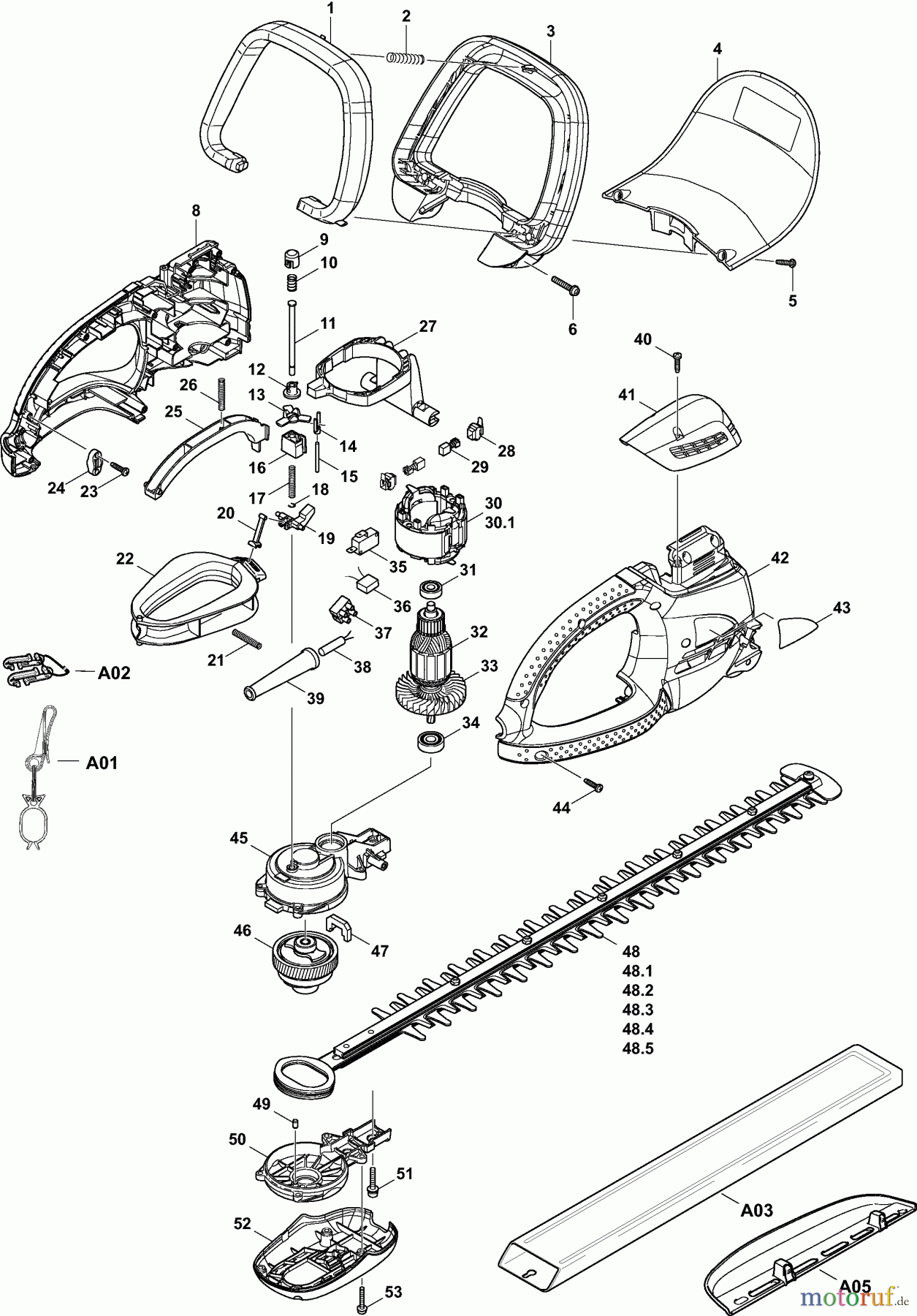  Dolmar Heckenscheren Elektro HT5510 1  1 HT-5510