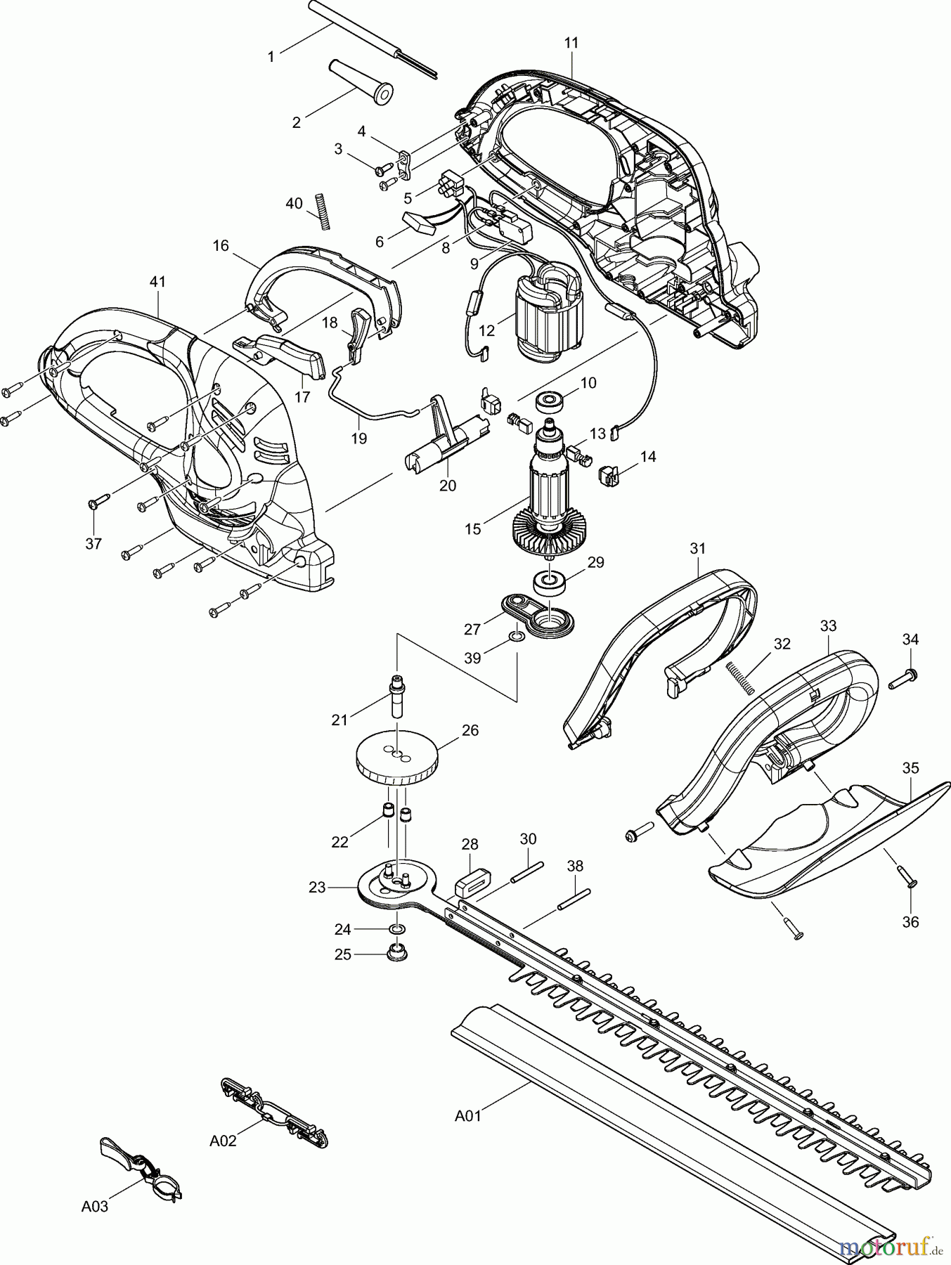  Dolmar Heckenscheren Elektro HT-48 (2010->) 2  HT-48