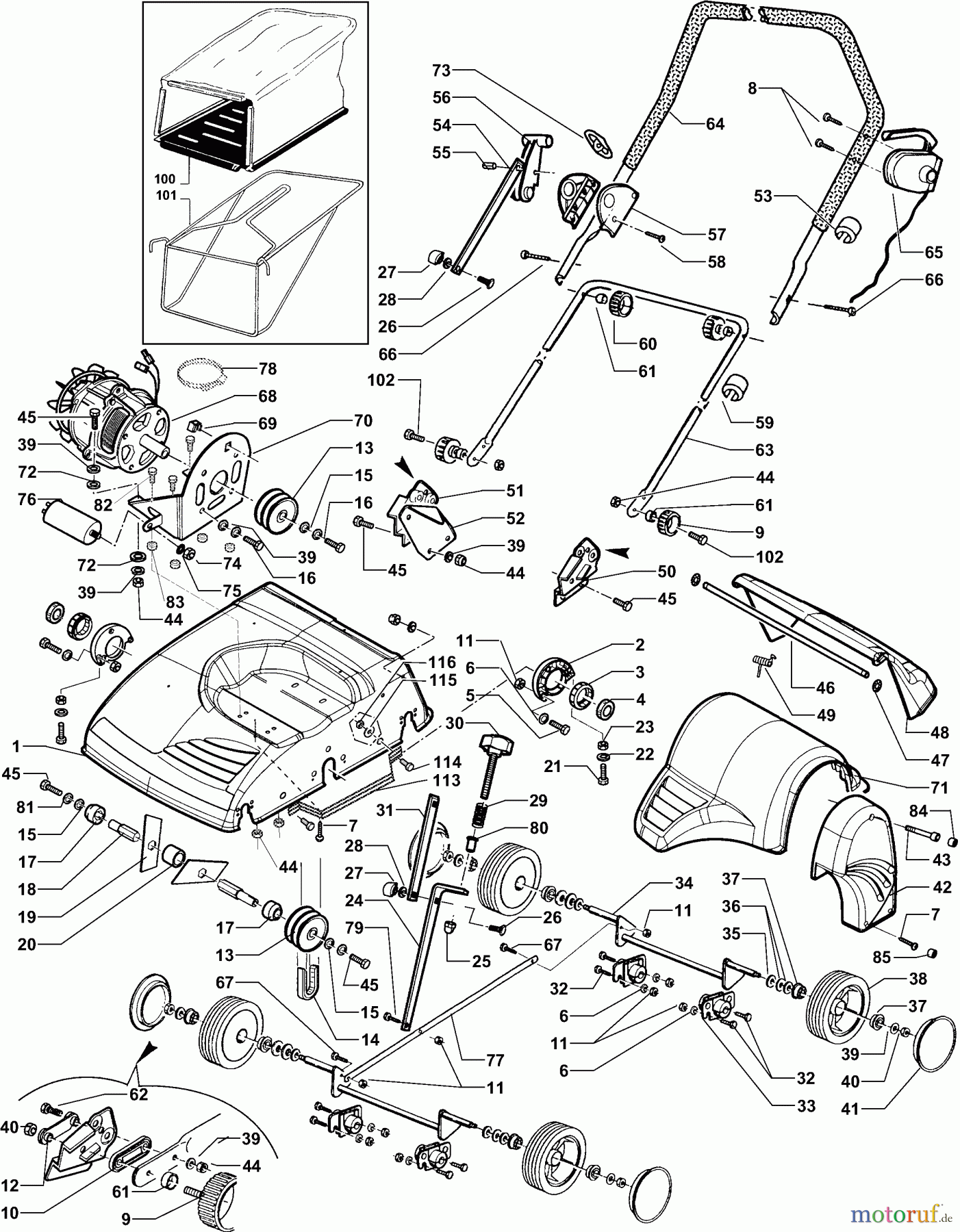  Dolmar Vertikutierer Elektro EV-3918 1b  EV-3918 (2011→)