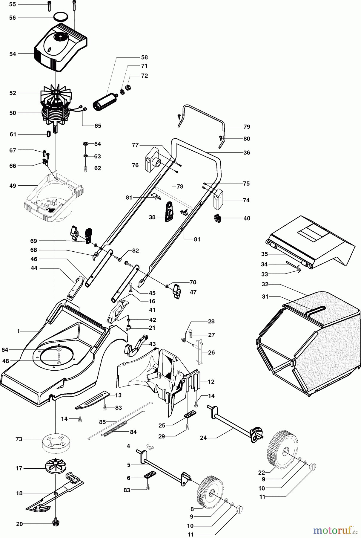 Dolmar Rasenmäher Elektro EM-4016 EM-4016 (2002) 2 EM-4016