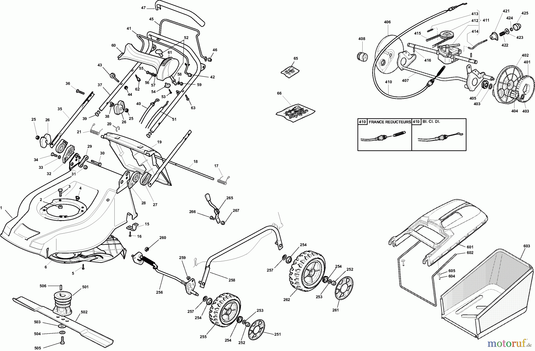  Dolmar Rasenmäher Benzin PM-48 S PM-48 S (2007) 4  PM-48 S