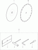 Dolmar Benzin PC-6212 Ersatzteile 8  Trennscheiben, Werkzeug
