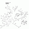 Viking Benzinrasenmäher MB 655.1 VM Listas de piezas de repuesto y dibujos C - Rahmen, Höhenverstellung