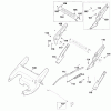 Viking Benzinrasenmäher MB 655.1 VM Listas de piezas de repuesto y dibujos C1 - Rahmen, Höhenverstellung (f. ältere Bauar