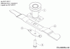 MTD Smart 46 SPOE 12BETCS7600 (2018) Listas de piezas de repuesto y dibujos Blade, Blade adapter from 11/22/2017