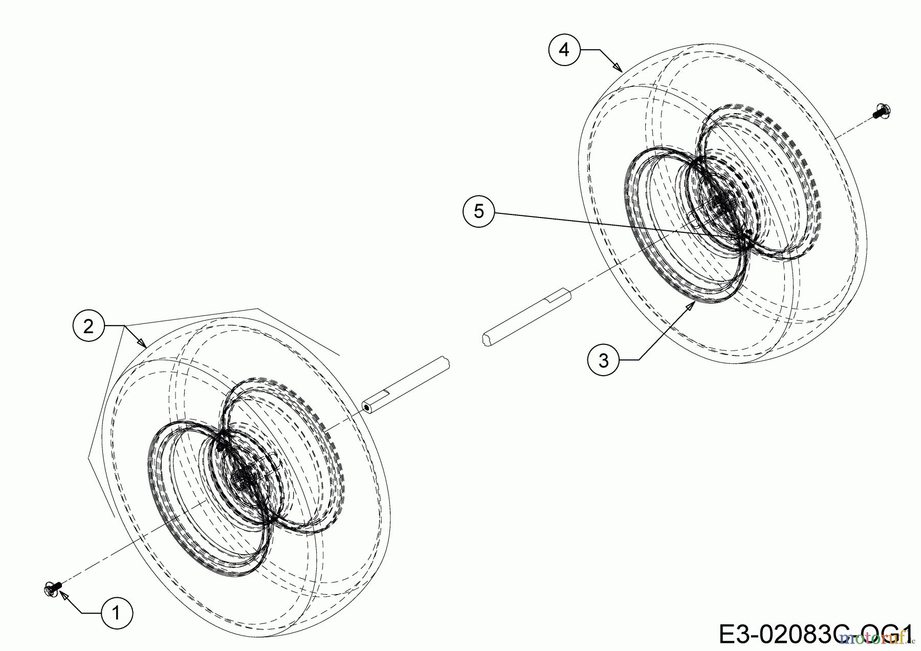 Cmi Rasentraktoren 96-125 13HH765F620  (2019) Räder hinten 18x6.5