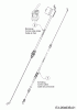 MTD 46 S 12A-J7SJ600 (2020) Listas de piezas de repuesto y dibujos Control cables