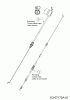 MTD 46 BS 12A-J75B600 (2019) Listas de piezas de repuesto y dibujos Control cables