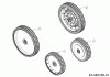 MTD LMEX 53 K 12C-PH7D682 (2020) Spareparts Wheels