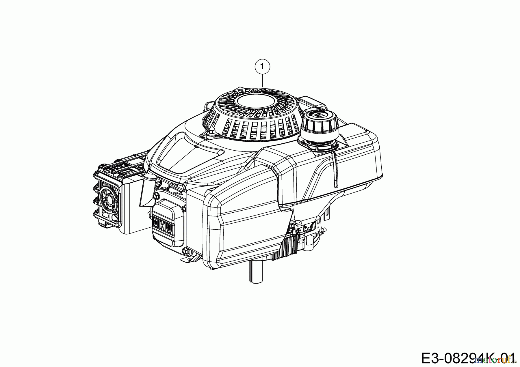  MTD Rasentraktoren Minirider 60 RDHE 13AW21SC600  (2019) Motor