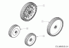 MTD SP 53 HWK 12C-PD7D600 (2020) Listas de piezas de repuesto y dibujos Wheels