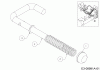 MTD LS 550 24AI550C678 (2019) Listas de piezas de repuesto y dibujos Beam clamp