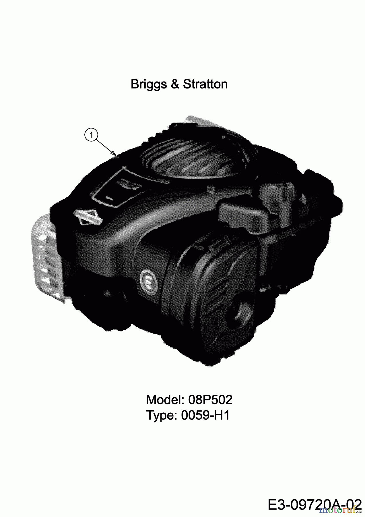  MTD Motormäher 51 BC 11D-025J600 (2019) Motor Briggs & Stratton
