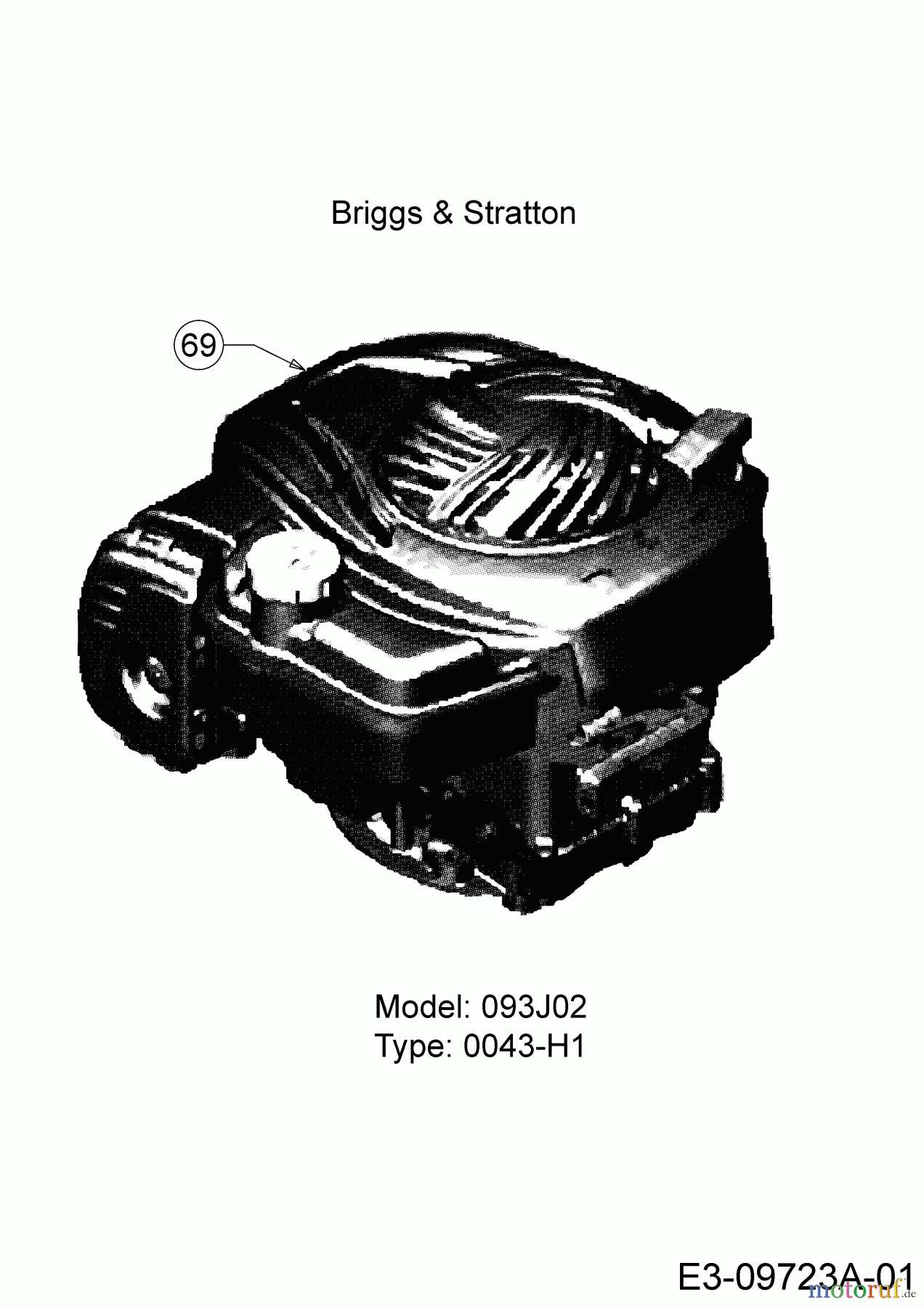  MTD Motormäher 51 BC-5 11A-075P600  (2019) Motor Briggs & Stratton
