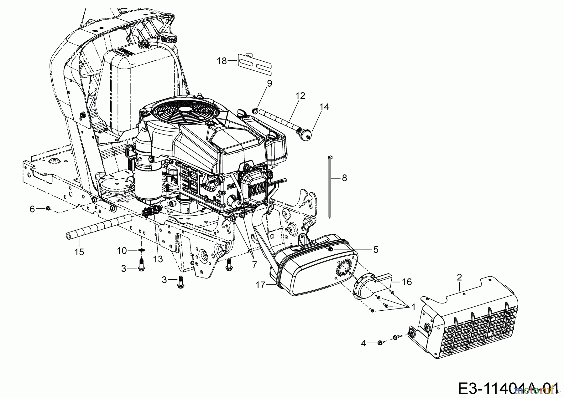  Helington Rasentraktoren H 92 T 13A776KE686  (2020) Motorzubehör