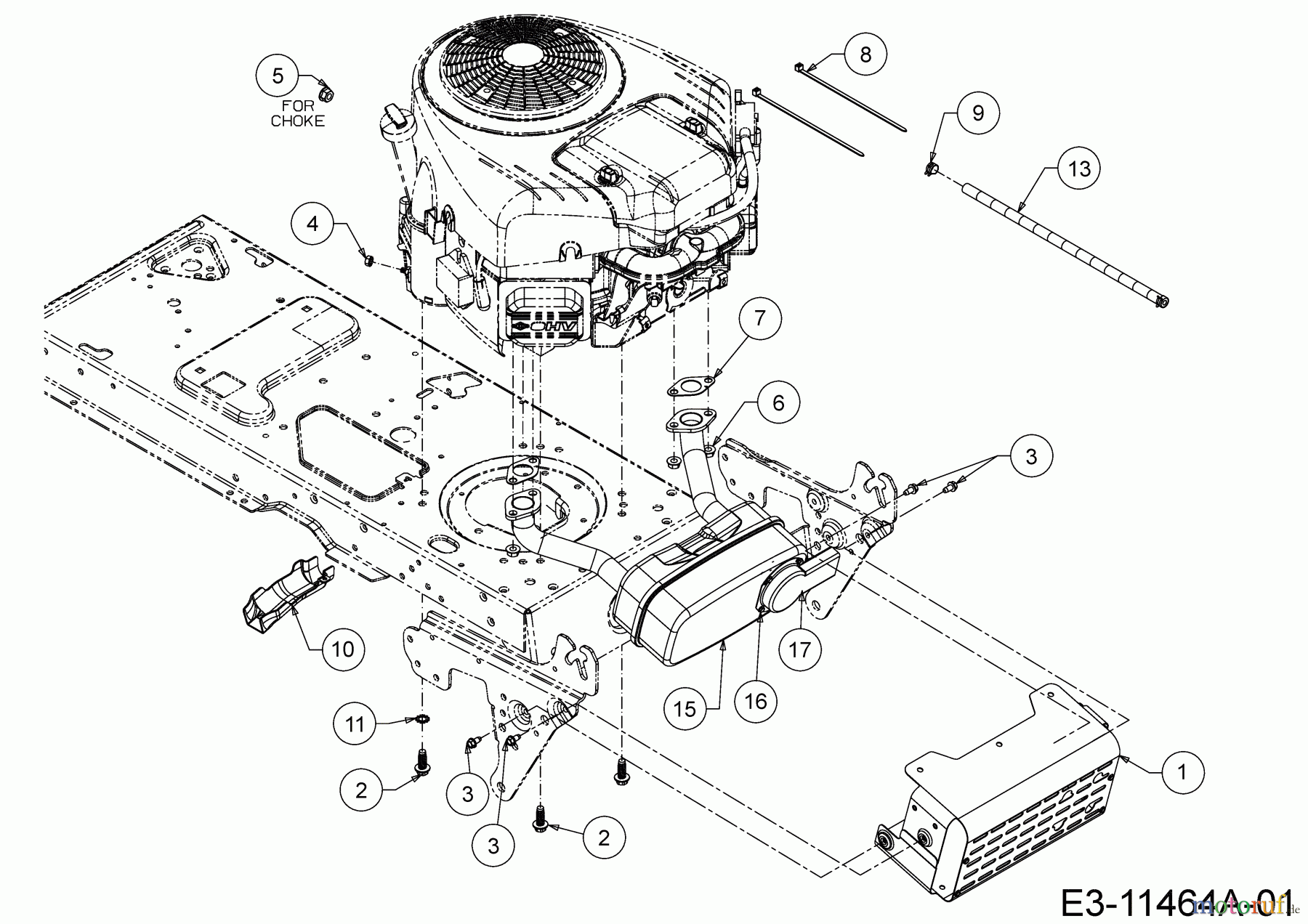  MTD Rasentraktoren LUXURY L EDITION 13AT71KN615  (2020) Motorzubehör