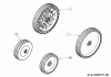 MTD SP 53 HWBS 12C-PF7B600 (2021) Listas de piezas de repuesto y dibujos Wheels