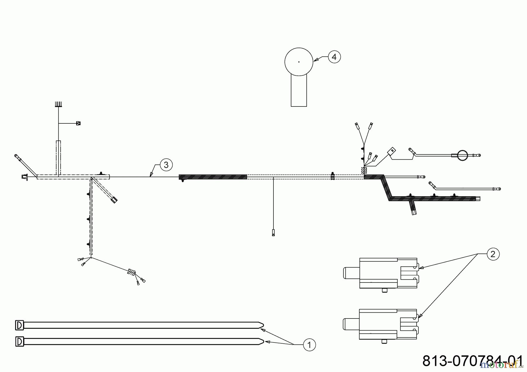  Black Edition Rasentraktoren 140-92 T 13BB77ME615  (2021) Elektroteile