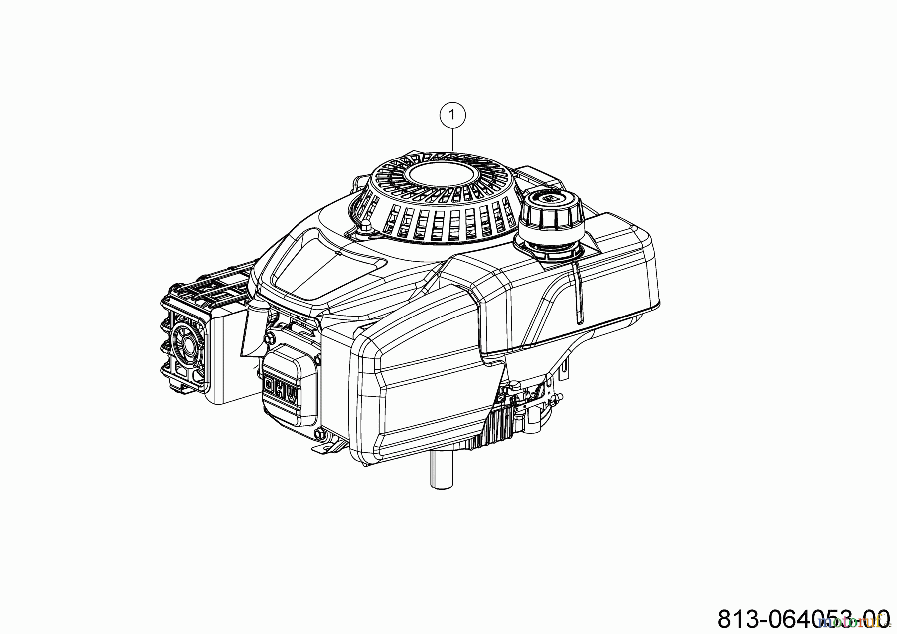  Cub Cadet Rasentraktoren LR2 NS76 13AB21JD603 (2023) Motor