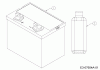 Cub Cadet XZ5 L127 17AIEACL603 (2021) Ersatzteile Batterie