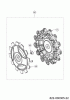 Robomow RK1000 PRO 22AKFAFA619 (2022) Listas de piezas de repuesto y dibujos Wheels, hubcaps