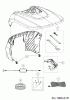 Robomow RK1000 PRO 22AKFAFA619 (2021) Listas de piezas de repuesto y dibujos Accessories, parts kits