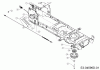 Wolf-Garten Expert 107.175 H 13HD93WG650 (2016) Pièces détachées Enclenchement plateau de coupe, Poulie moteur