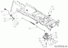 Wolf-Garten Expert 105.165 A 13HN90WN650 (2015) Listas de piezas de repuesto y dibujos Deck engagement, Engine pulley