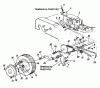 MTD DELUXE 53 S 125-2990 (1985) Listas de piezas de repuesto y dibujos Drive system, Wheels
