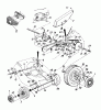 MTD REX-SUPER 56 ESSL 125-3770 (1985) Listas de piezas de repuesto y dibujos Height adjustment, Wheels
