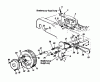 MTD DELUXE 53 S 126-2990 (1986) Listas de piezas de repuesto y dibujos Drive system, Wheels