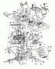 MTD 8/66 138-5020 (1988) Listas de piezas de repuesto y dibujos Drive system, Wheels