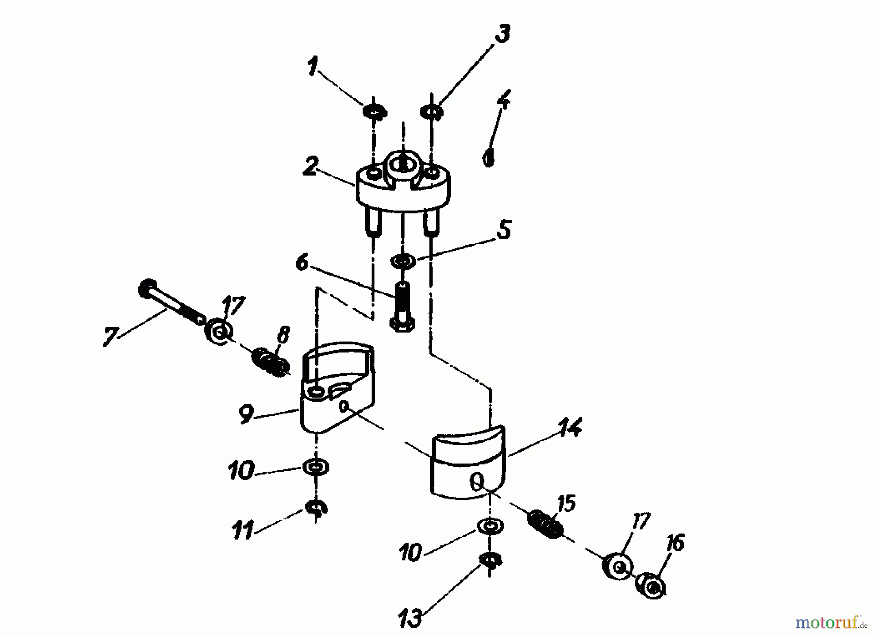 Gutbrod Balkenmäher BM 100-2/G 07507.01 (1990) Kupplung