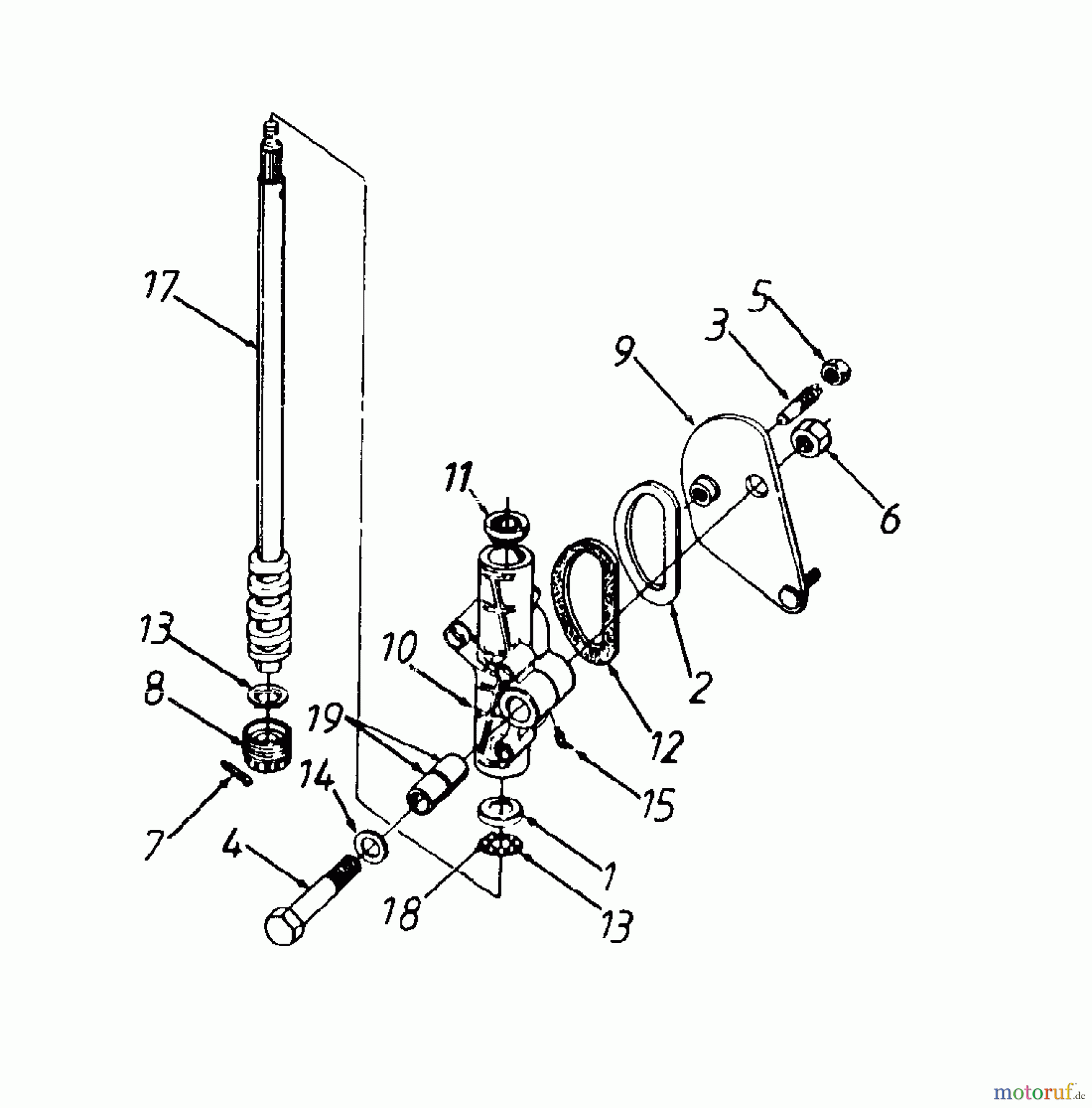  Super Rasentraktoren Super 14-107 V 131-789G  (1991) Lenkung