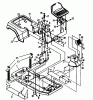 Gutbrod ASB 90-10 04015.01 (1991) Ersatzteile Rahmen, Sitz, Sitzwanne