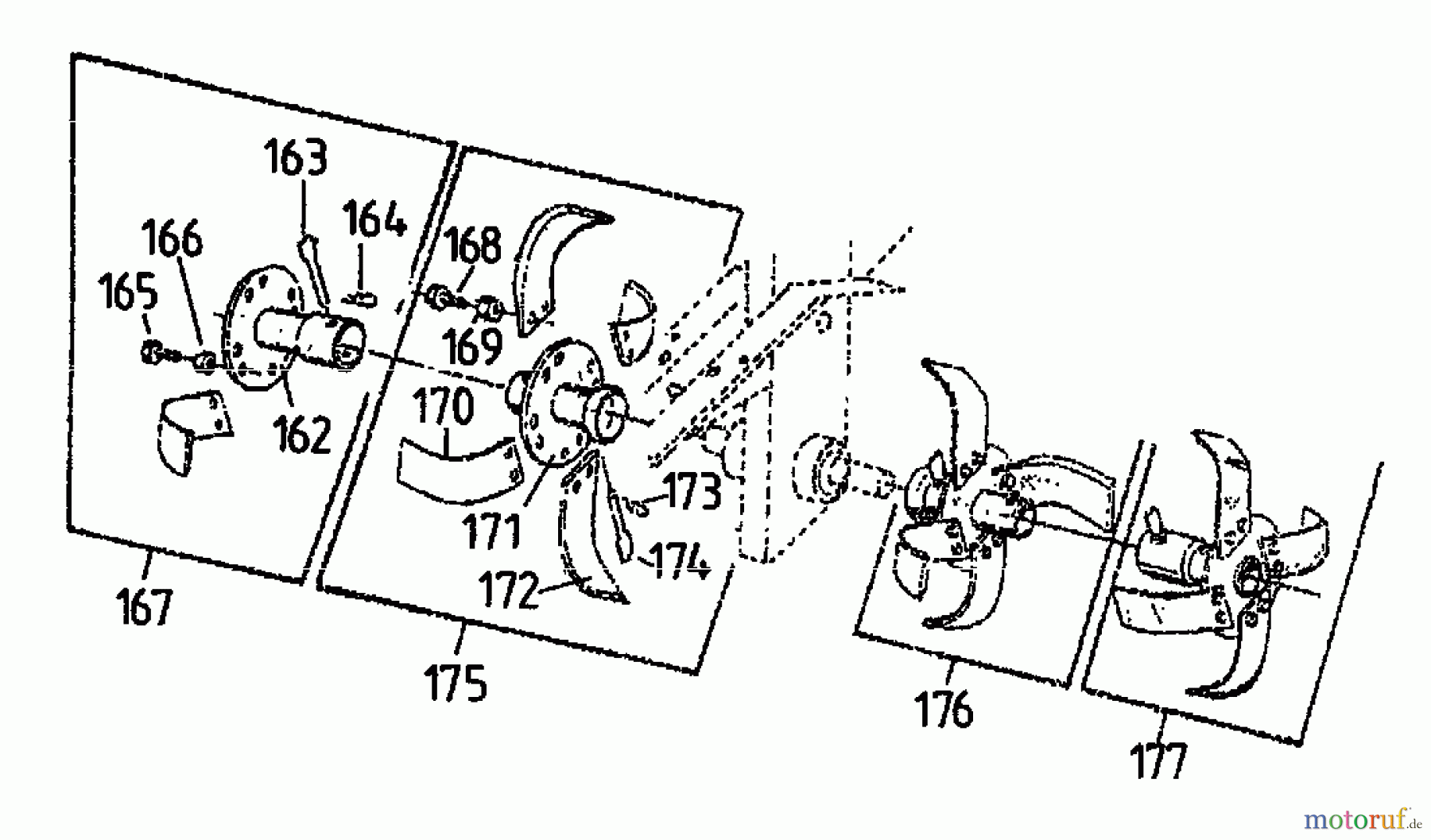  Gutbrod Motorhacken MK 65-30 07520.01  (1995) Hacksterne