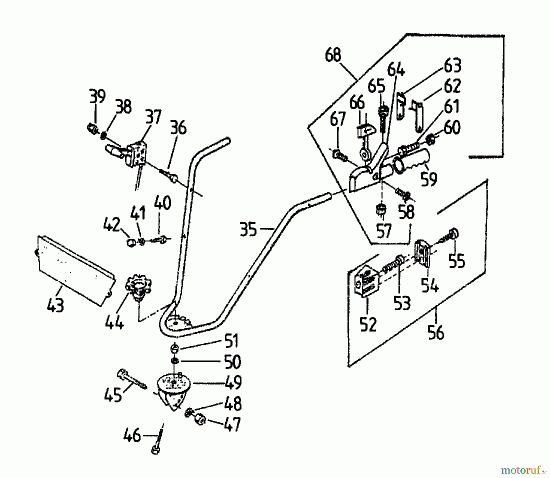  Gutbrod Motorhacken MK 65-30 07520.01  (1995) Holm