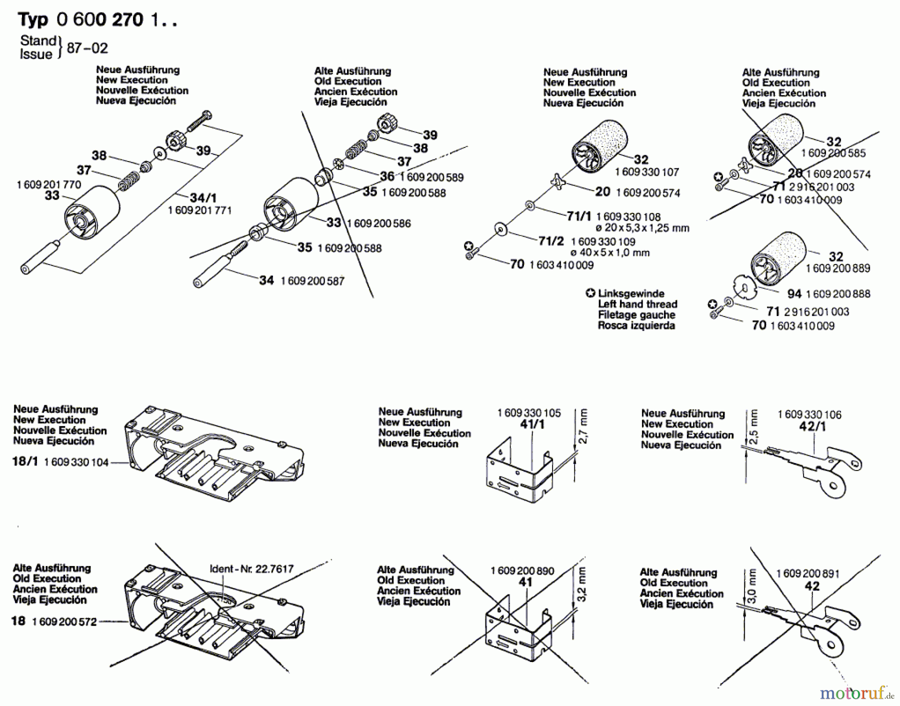  Bosch Werkzeug Bandschleifer ---- Seite 2