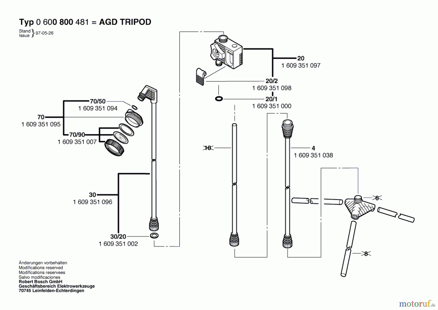  Bosch Wassertechnik Dusche AGD TRIPOD Seite 1