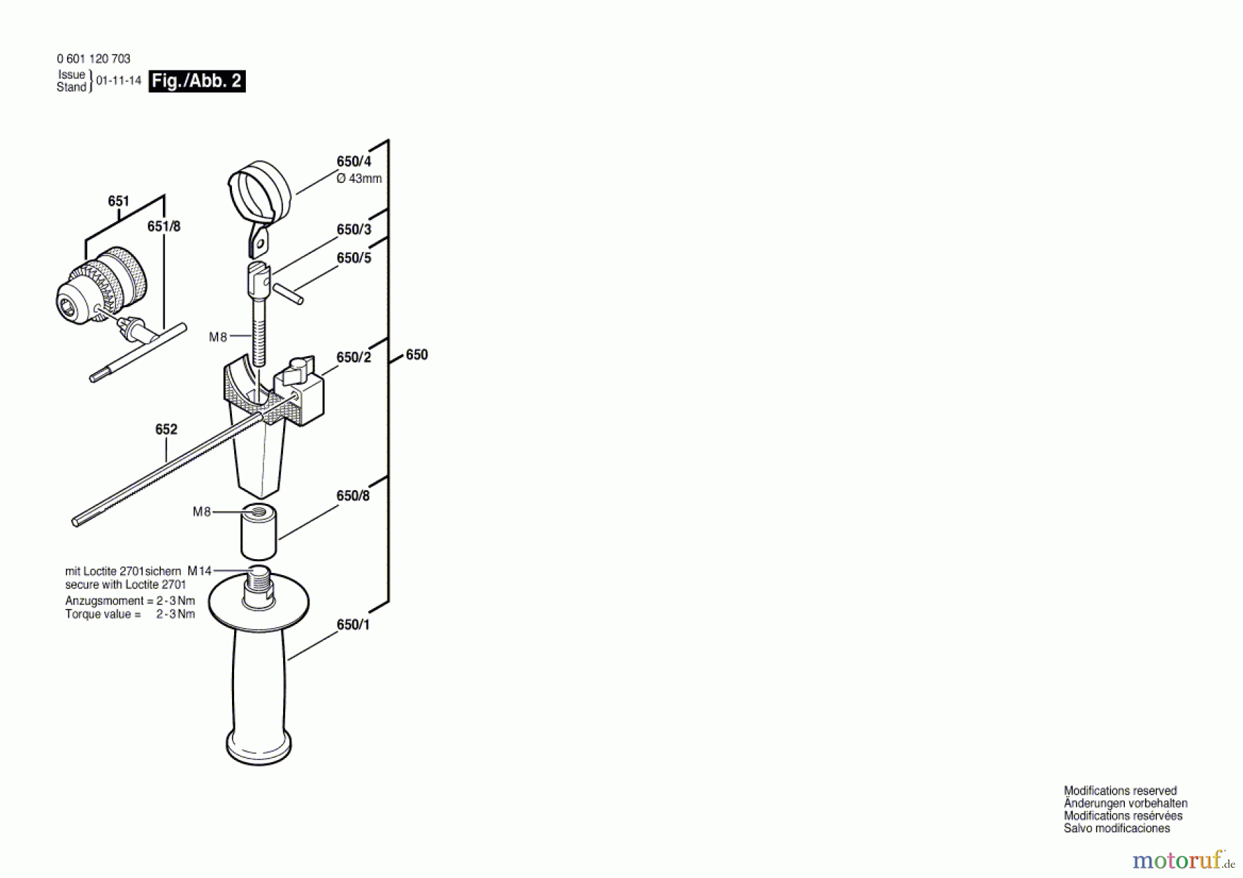  Bosch Werkzeug Bohrmaschine ELECTRONIC Seite 2