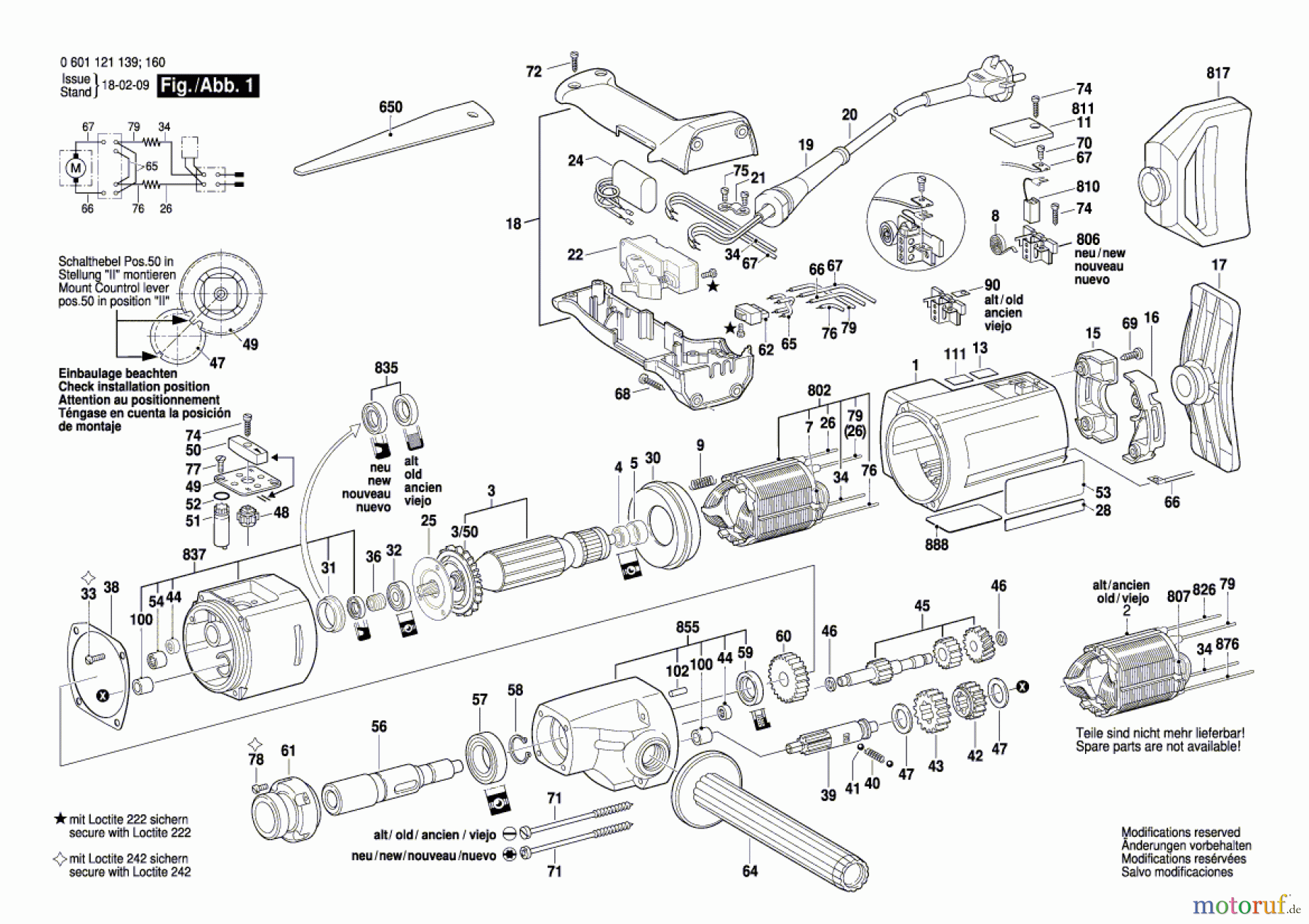  Bosch Werkzeug Bohrmaschine GBM 23-2 Seite 1
