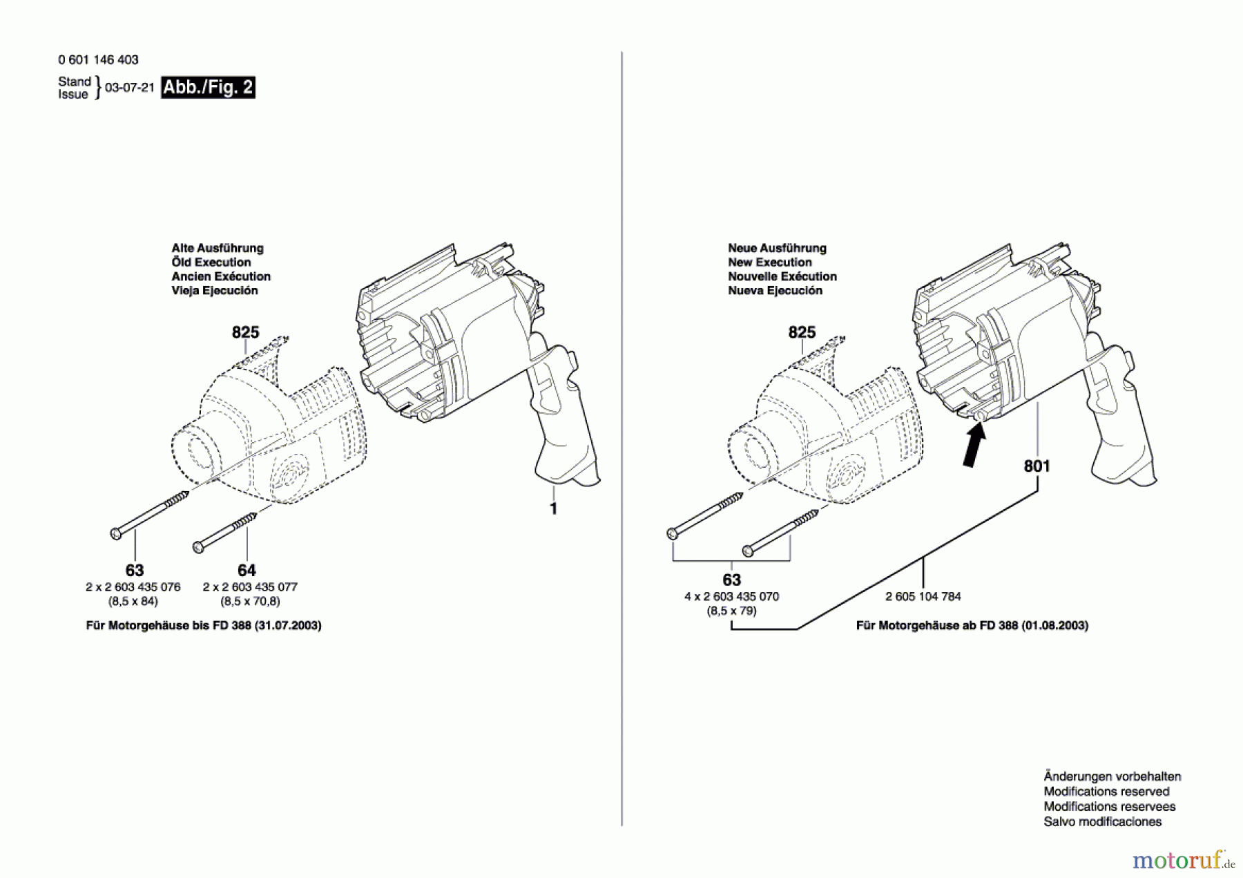  Bosch Werkzeug Schlagbohrmaschine GSB 22-2 RE Seite 2