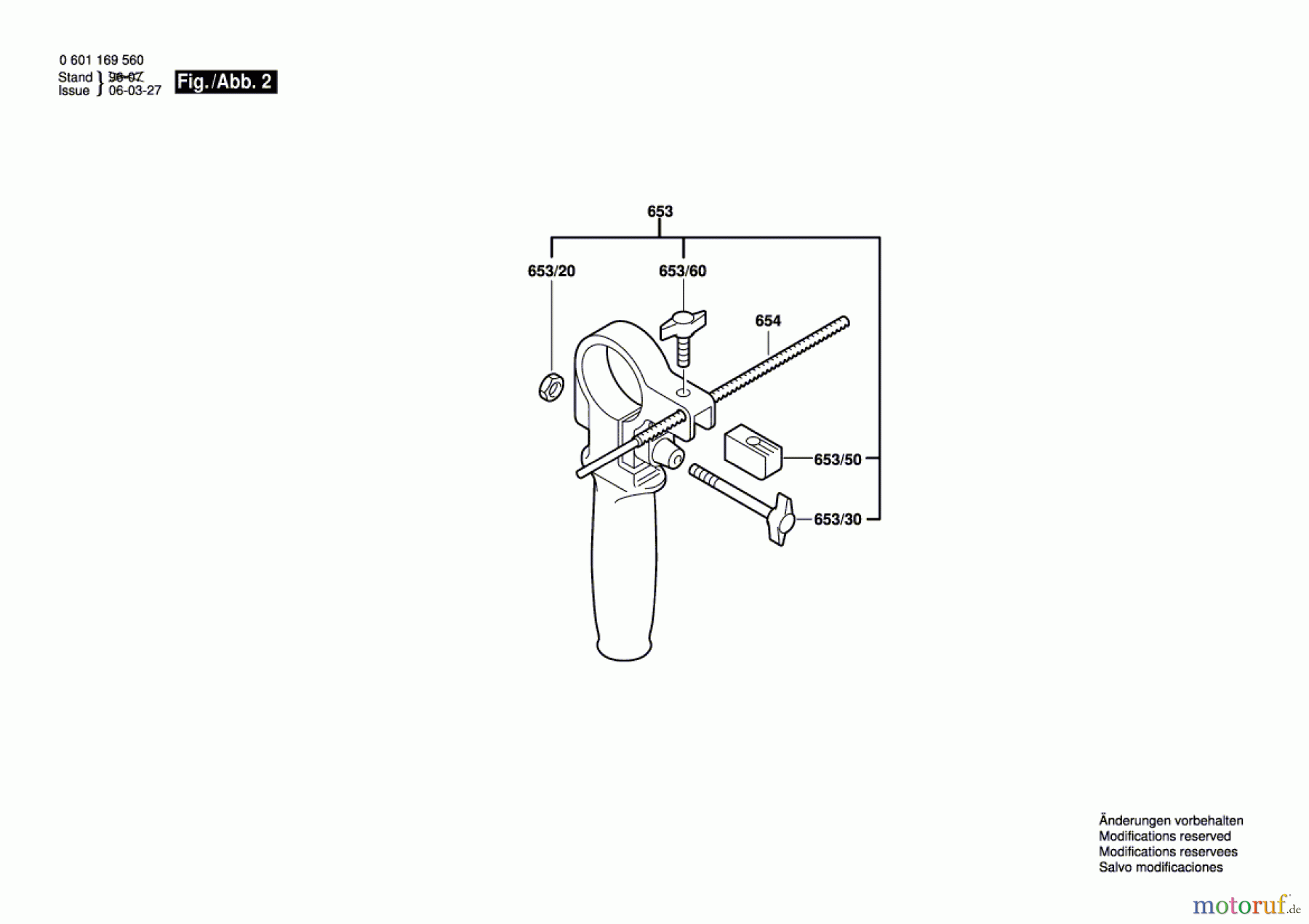  Bosch Werkzeug Bohrmaschine GBM 13-2 RE Seite 2
