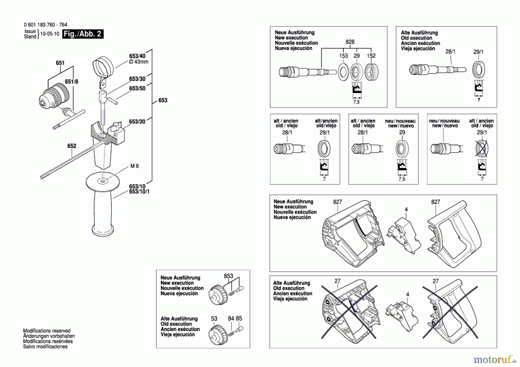  Bosch Werkzeug Schlagbohrmaschine SB 16 E Seite 2