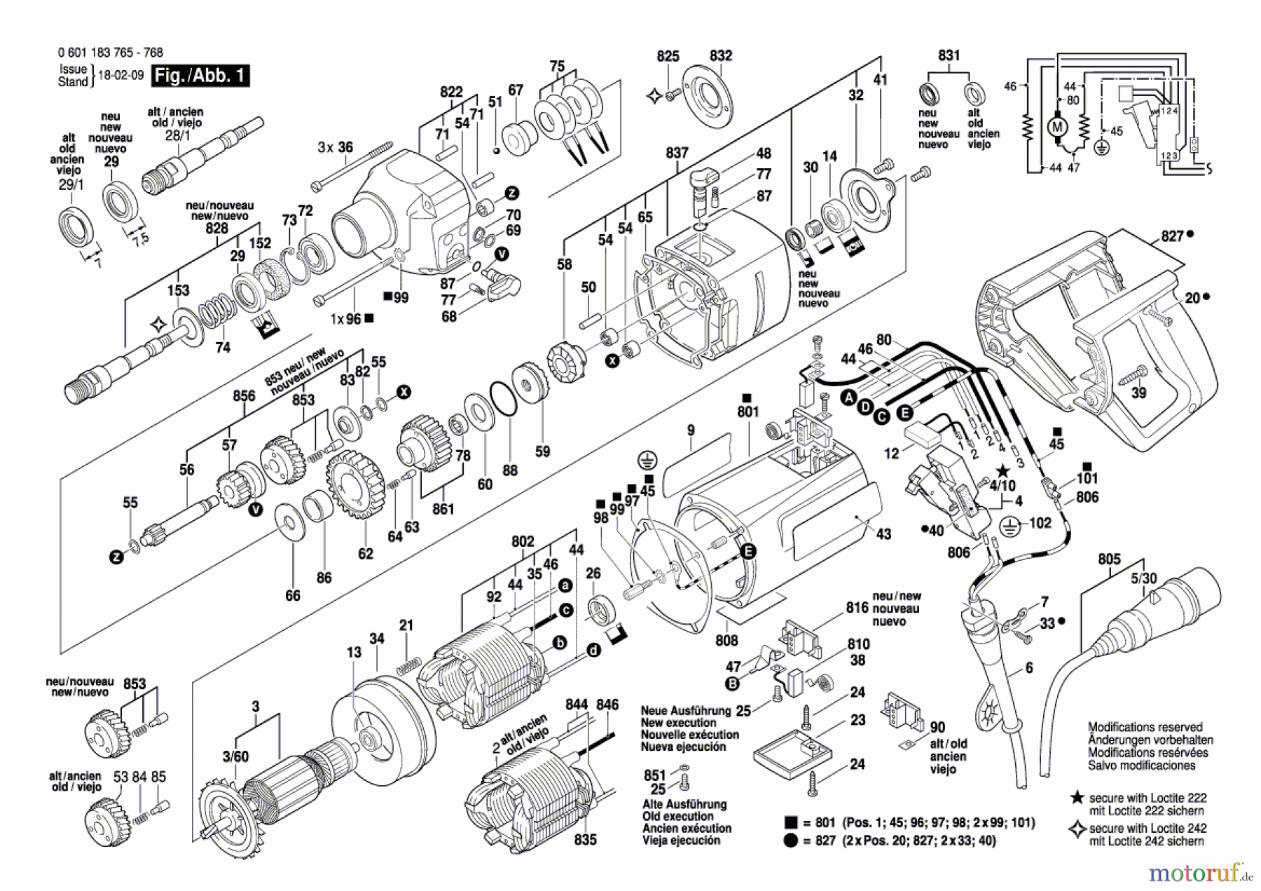  Bosch Werkzeug Schlagbohrmaschine SB 16 E Seite 1