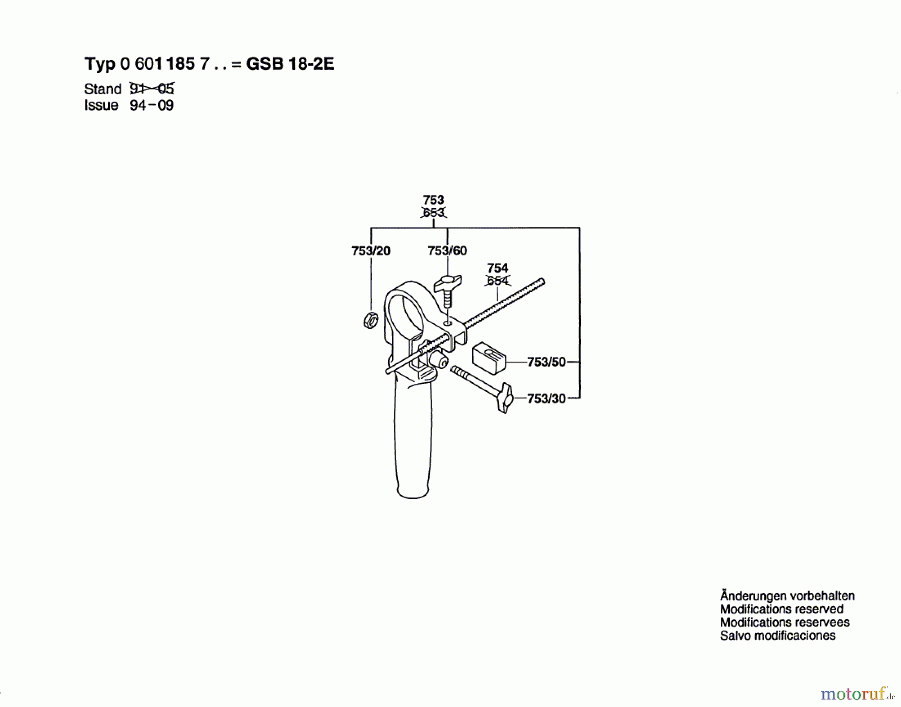  Bosch Werkzeug Schlagbohrmaschine GSB 18-2 E Seite 2